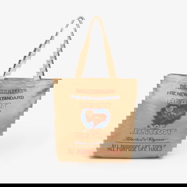 Голяма пазарска чанта Carhartt WIP Work In Progress Heart of Detroit Canvas Graphic Tote Arcan Print Бежово | I033975.34GXX, 0