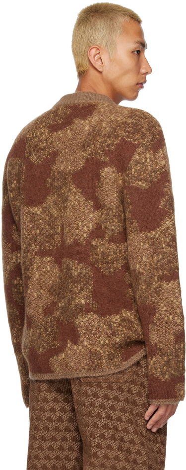 Пуловер ERL Jacquard Sweater Кафяво | ERL05N033, 2