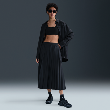 Пола Nike 24.7 PerfectStretch Dri-FIT Pleated Skirt Черно | HQ8153-010, 0