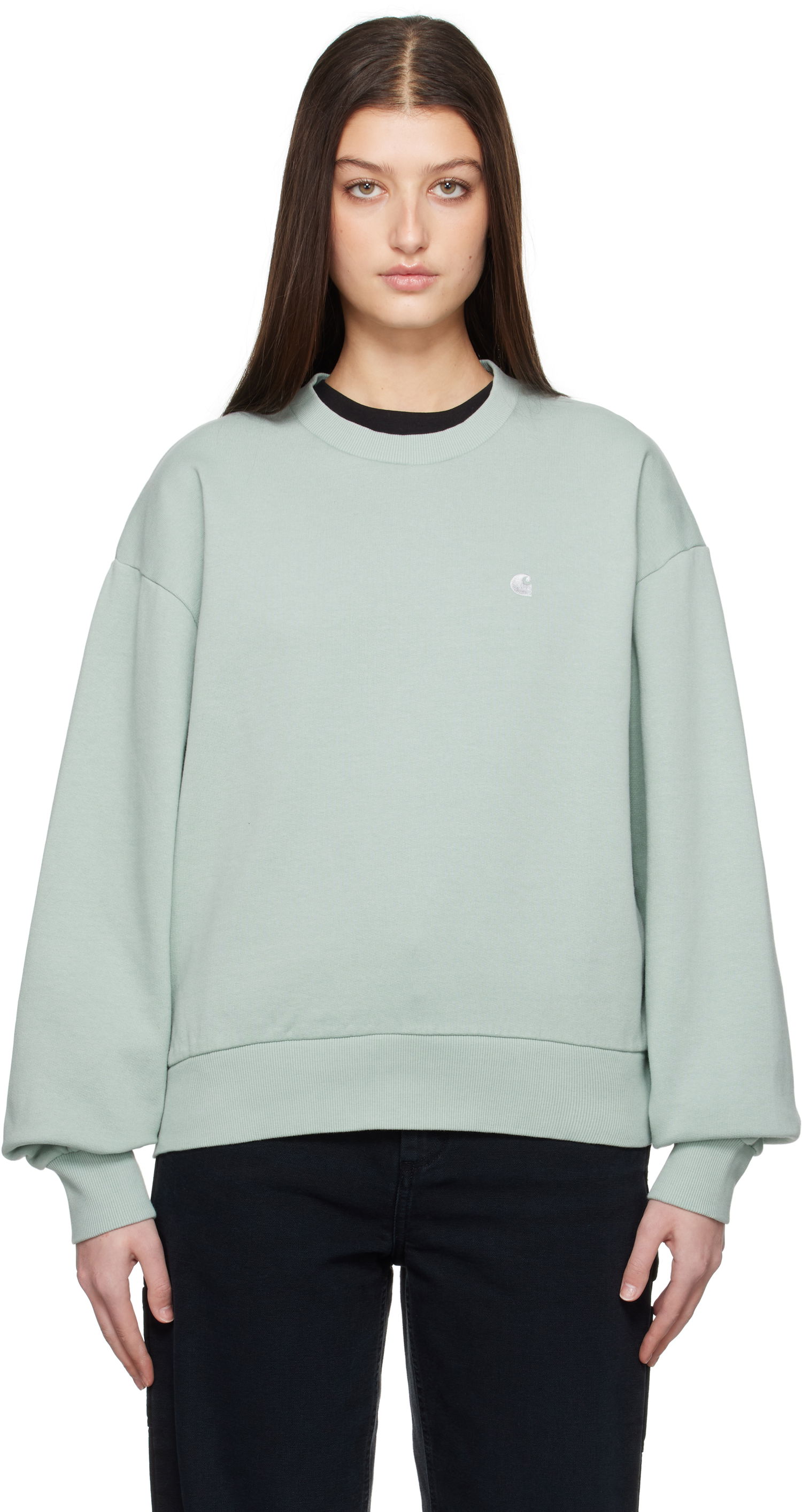 Пуловер Carhartt WIP Carhartt WIP Casey Sweatshirt Зелено | I032643 2O3XX, 0