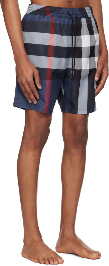 Бански Burberry Burberry Check Swim Shorts Синьо | 8107273, 1