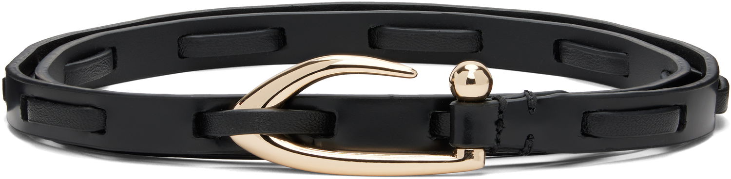 Колани BY FAR BY FAR Chimera Interlaced Belt Черно | MWTPN001MM054BK001PL, 0