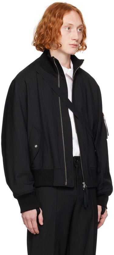 Яке бомбър Helmut Lang Seatbelt Bomber Jacket Черно | O02HM102, 1