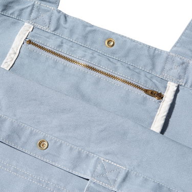 Голяма пазарска чанта Carhartt WIP Bayfield Tote "Mirror stone washed" Синьо | I031403_1NK_06, 5