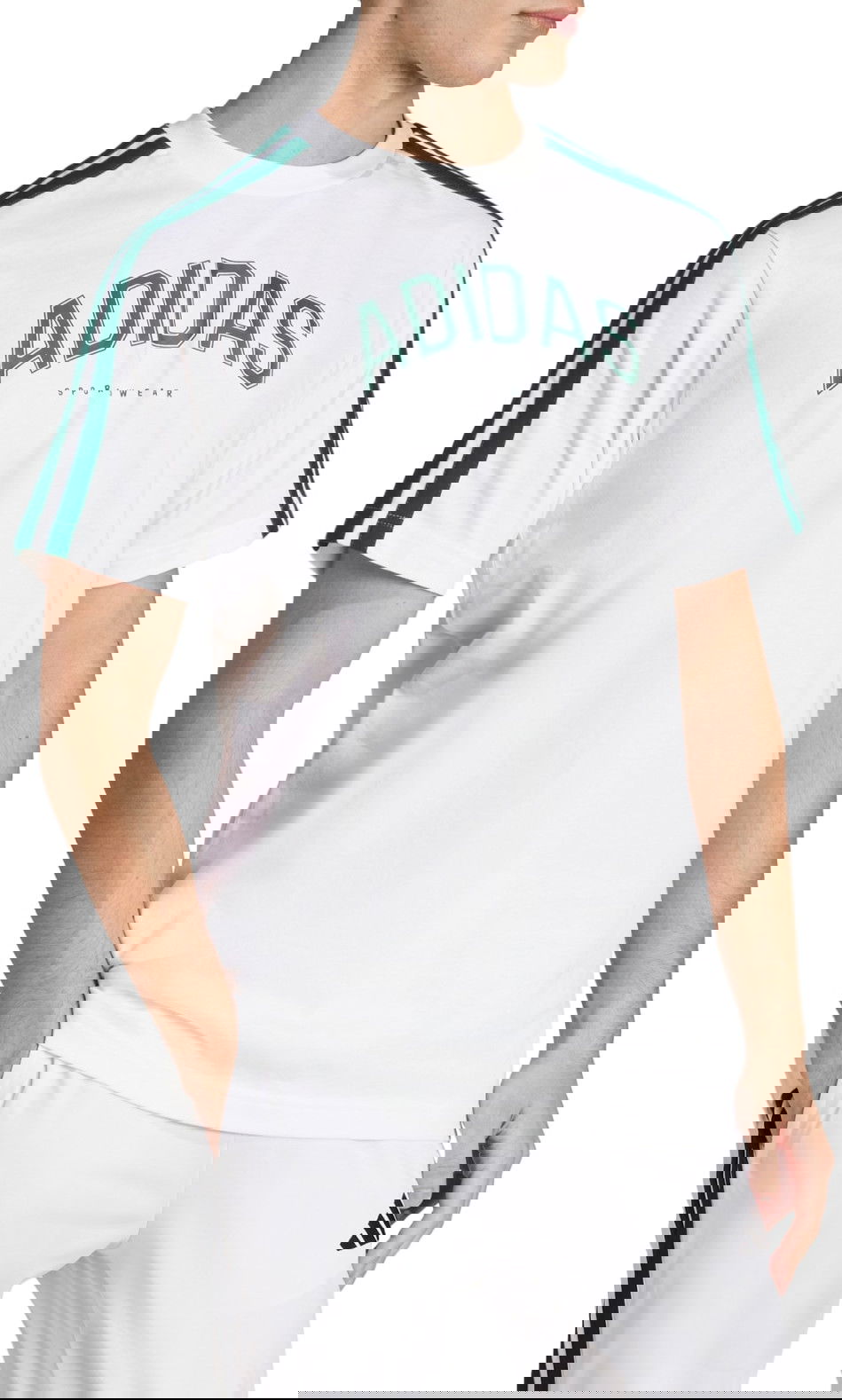 Тениска adidas Performance Sportswear Collegiate Graphic Tee Бяло | jj3868, 0