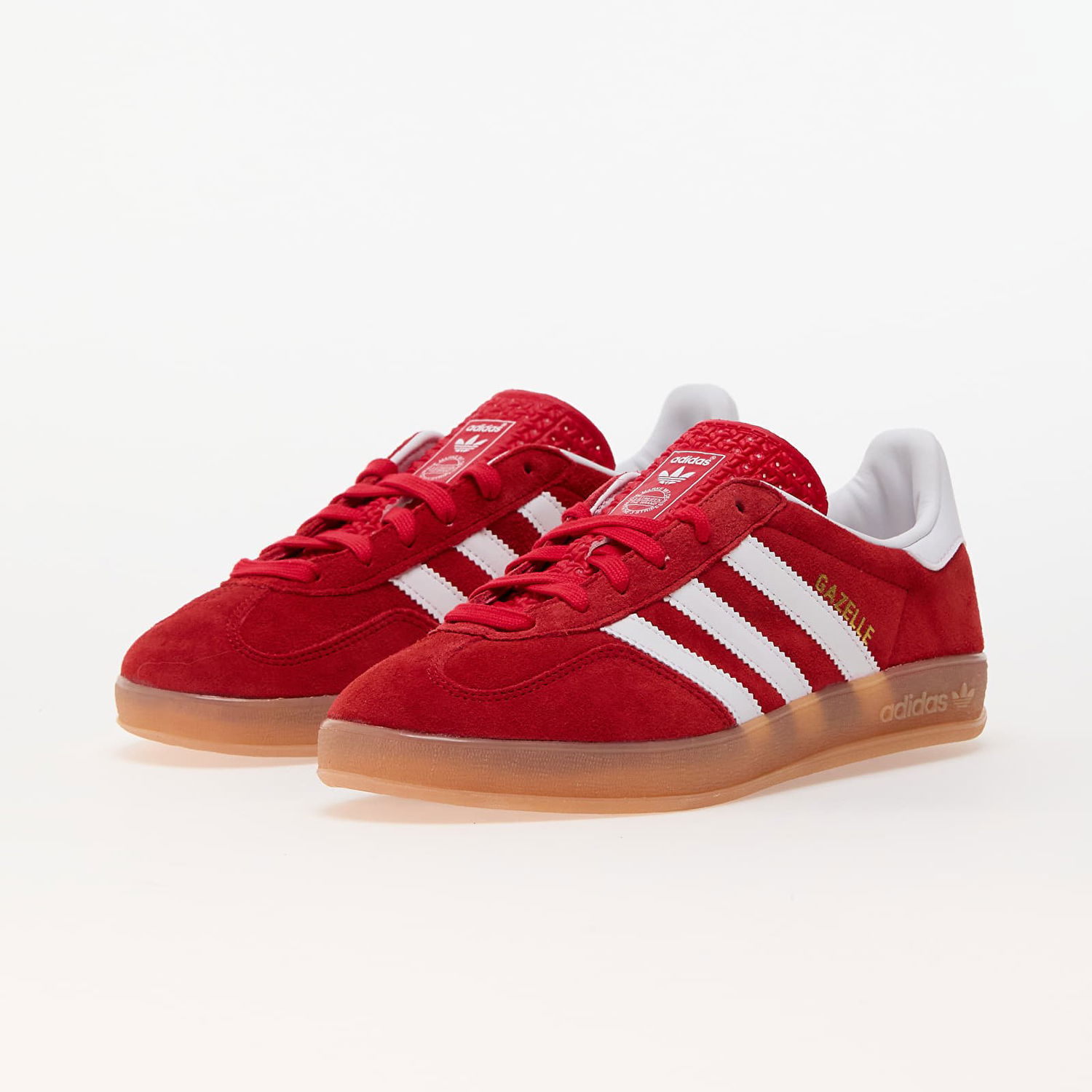 Кецове и обувки adidas Originals Gazelle Indoor Better Scarlet Червено | JI2063, 1