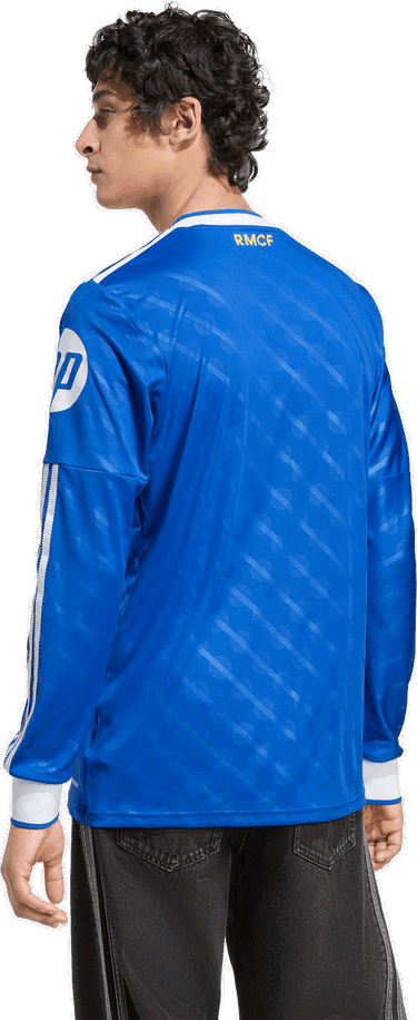 Фланелка adidas Originals adidas Originals Real Madrid Long Sleeve 3rd Jersey Синьо | jw4054, 5