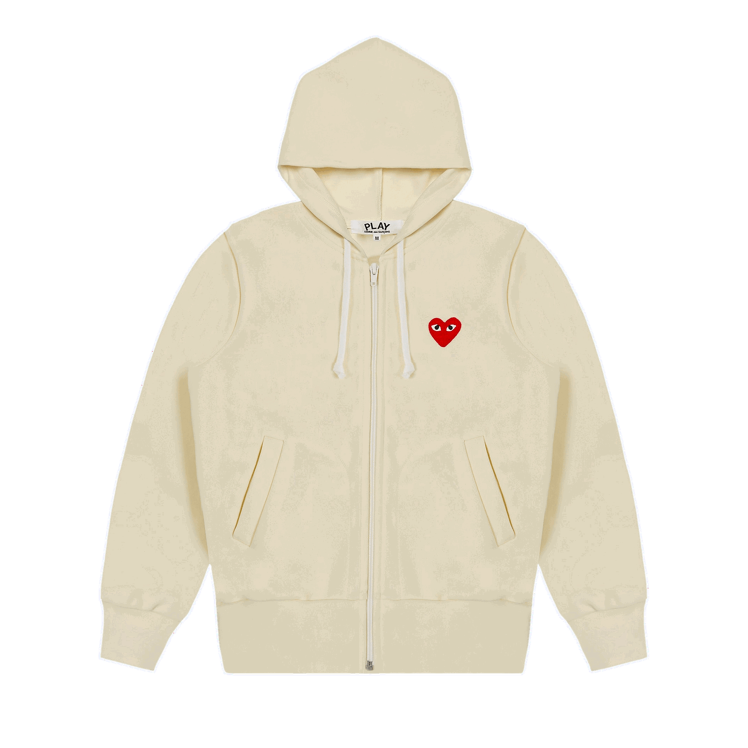 Суитчър Comme des Garçons Play Zip Up Hoodie Бежово | AZ T172 051 3, 0