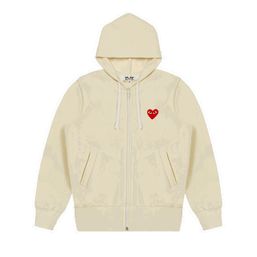 Суитчър Comme des Garçons Play Zip Up Hoodie Бежово | AZ T172 051 3, 0