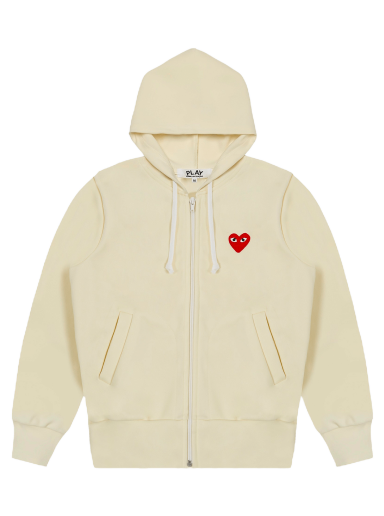 Суитчър Comme des Garçons Play Zip Up Hoodie Бежово | AZ T172 051 3