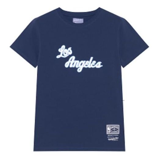 Тениска Mitchell & Ness Mitchell & Ness Los Angeles Lakers NBA Team T-Shirt Тъмно синьо | MN23SSSXT001, 0