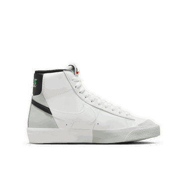 Кецове и обувки Nike Blazer Mid '77 SE "Split Black" GS Бяло | FN6937-100, 2
