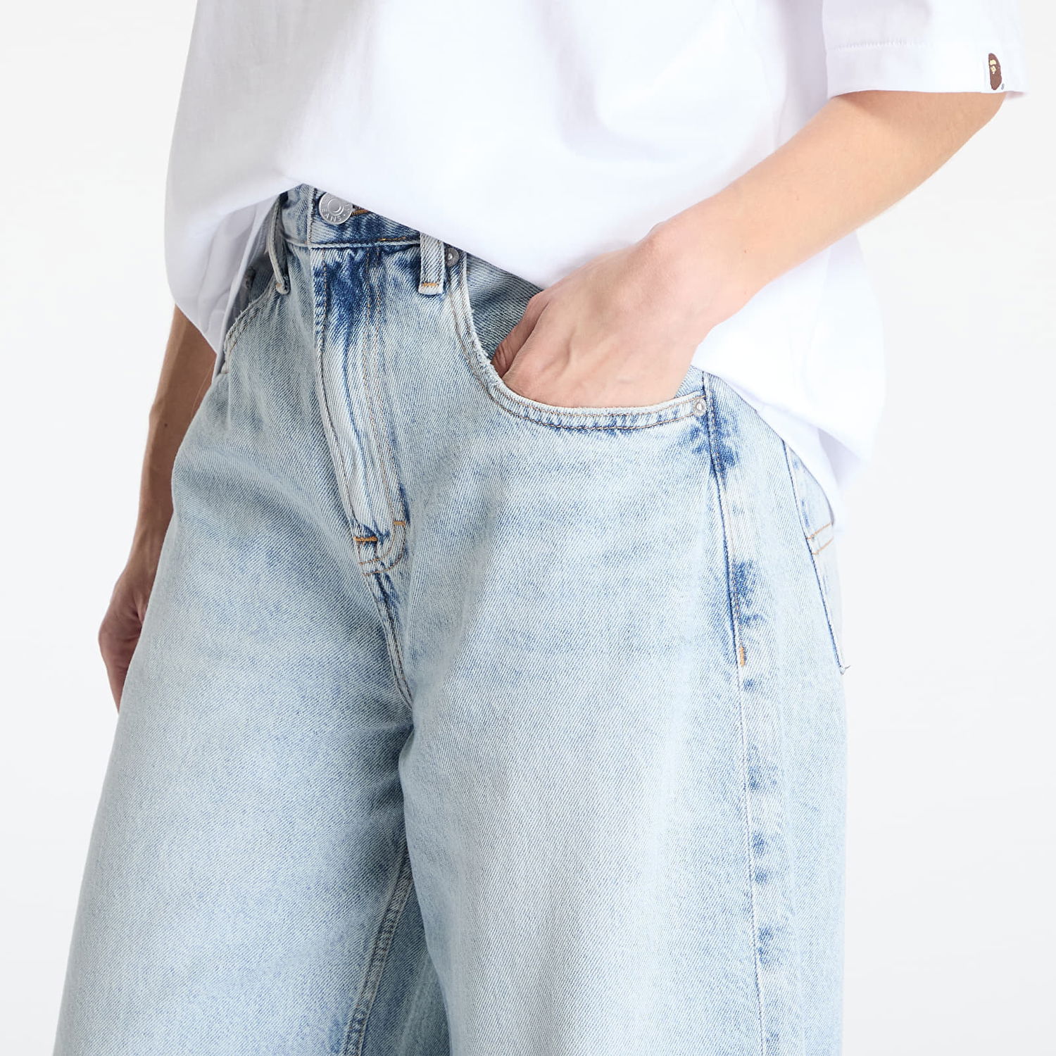 Дънки Tommy Hilfiger Tommy Jeans Charlie Loose Wide Jeans W25/L30 Синьо | DW0DW20015 1AB, 1