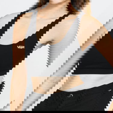 Сутиен Vans Flying V Bralette Черно | VN0A7PNCBLK1, 2