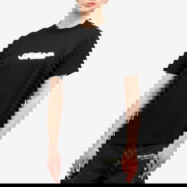 Тениска Off-White Spray Arrow Slim T-Shirt, Size Large Черно | OMAA027S25JER00B1001, 2