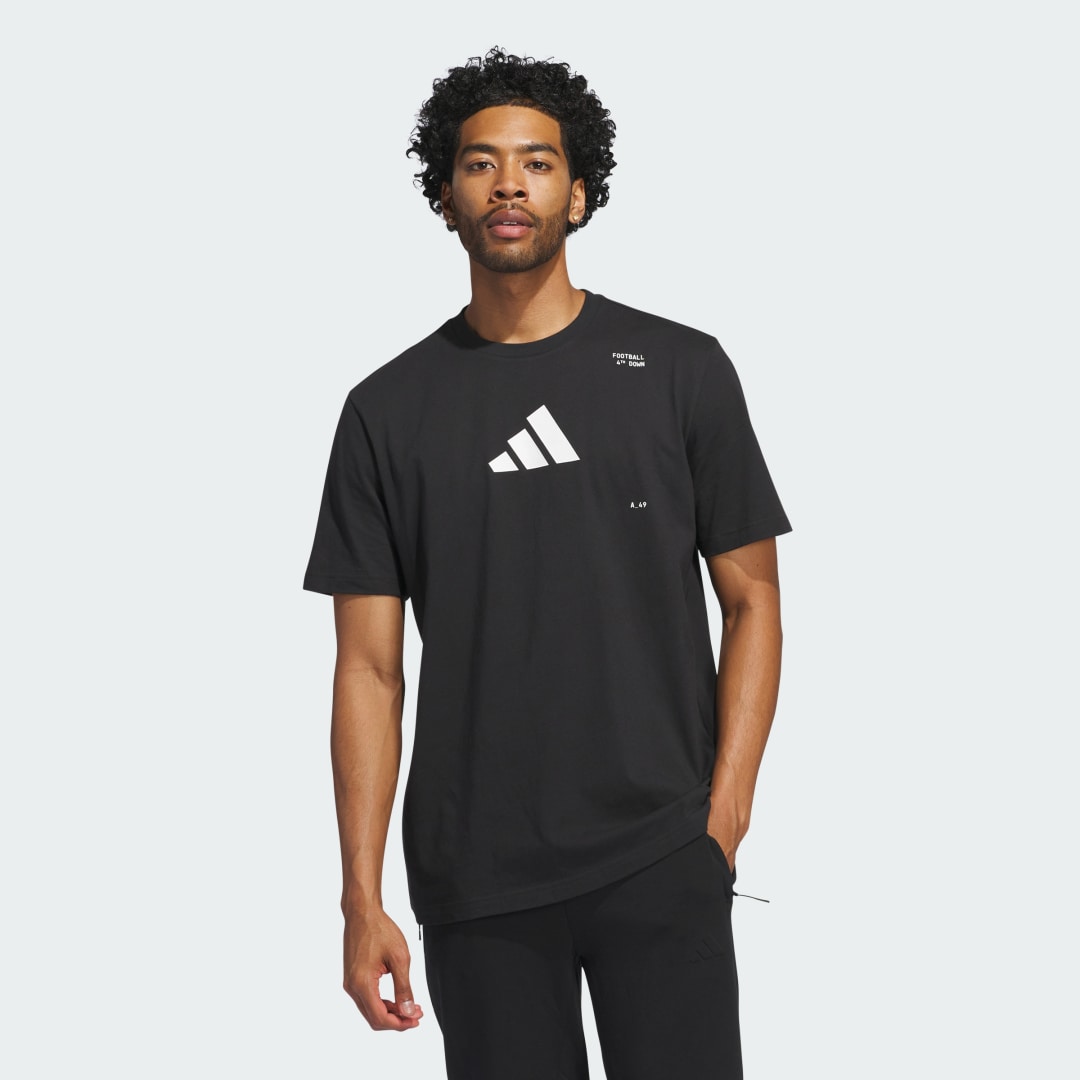Тениска adidas Performance Football Category Graphic Черно | IY5521, 0