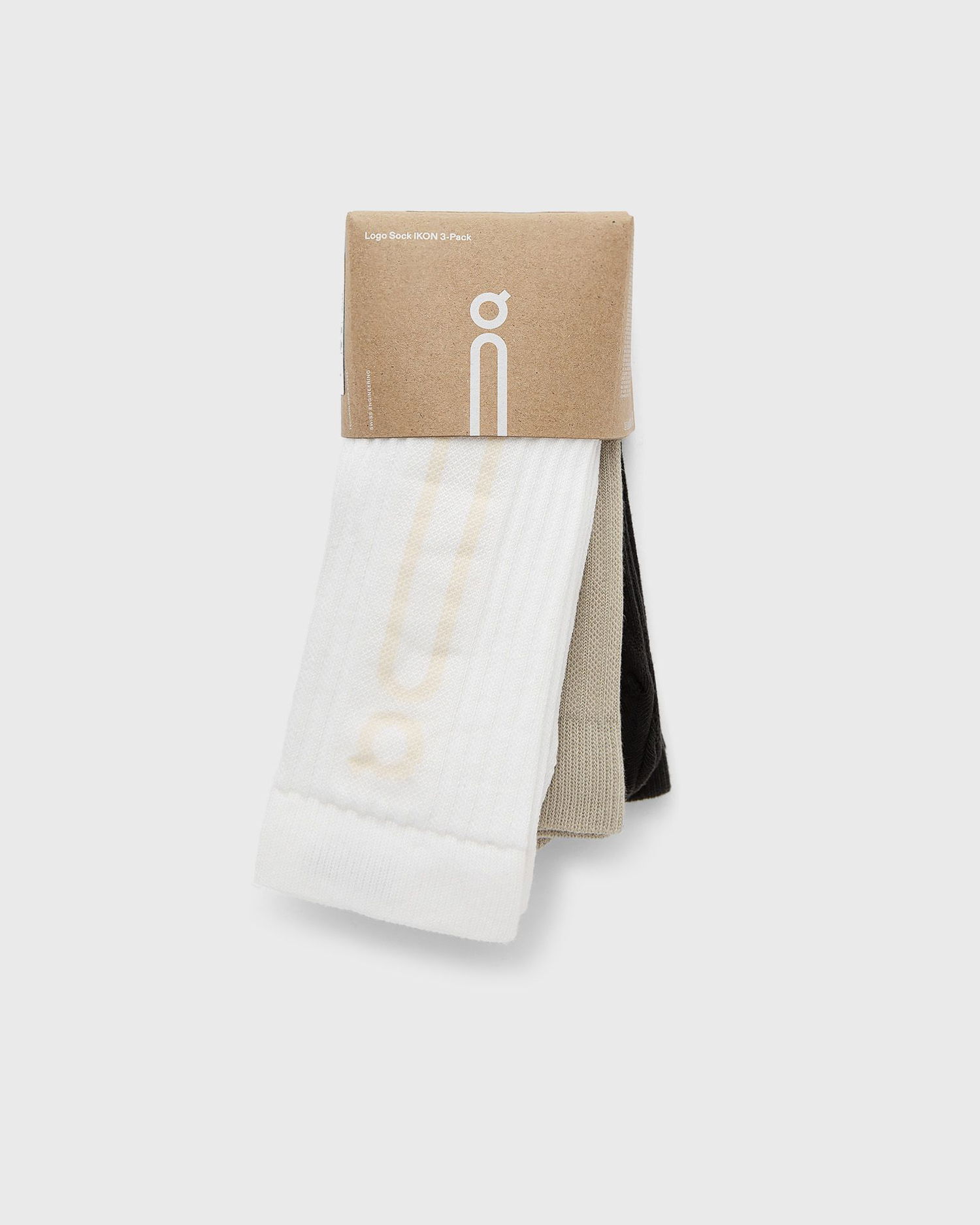 Чорапи On Running Logo IKON 3-Pack Socks Черно | 2UE30440299, 0