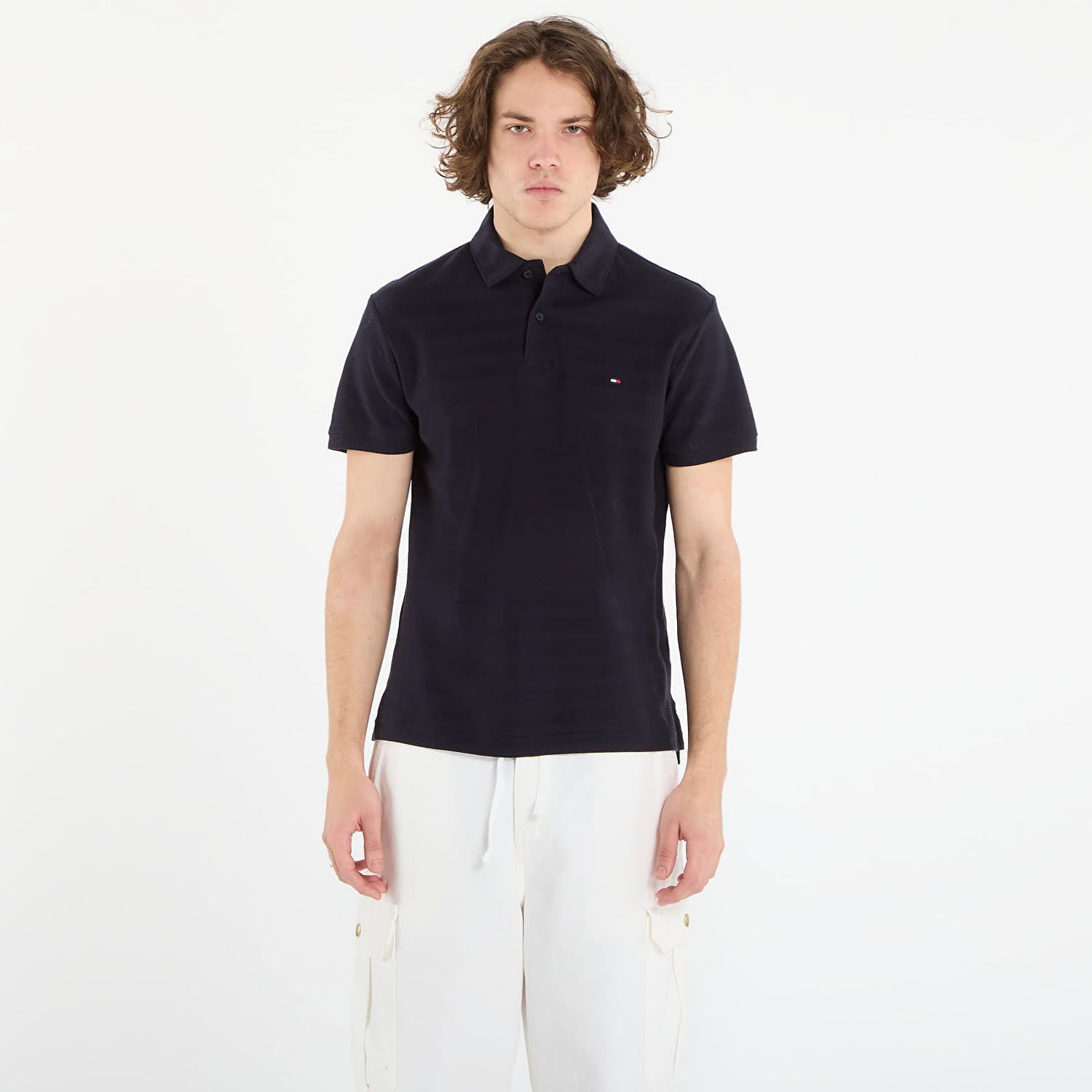 Поло тениска Tommy Hilfiger Short Sleeve Regular Fit Polo Shirt Тъмно синьо | MW0MW40293 DW5, 0