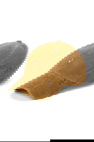 Шапка с козирка Polo by Ralph Lauren Corduroy Baseball Cap with Embroidered Details Кафяво | 710979195, 0