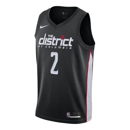 Фланелка Nike NBA Washington Wizards City Edition Fan Basketball Vest Черно | AJ4650-010