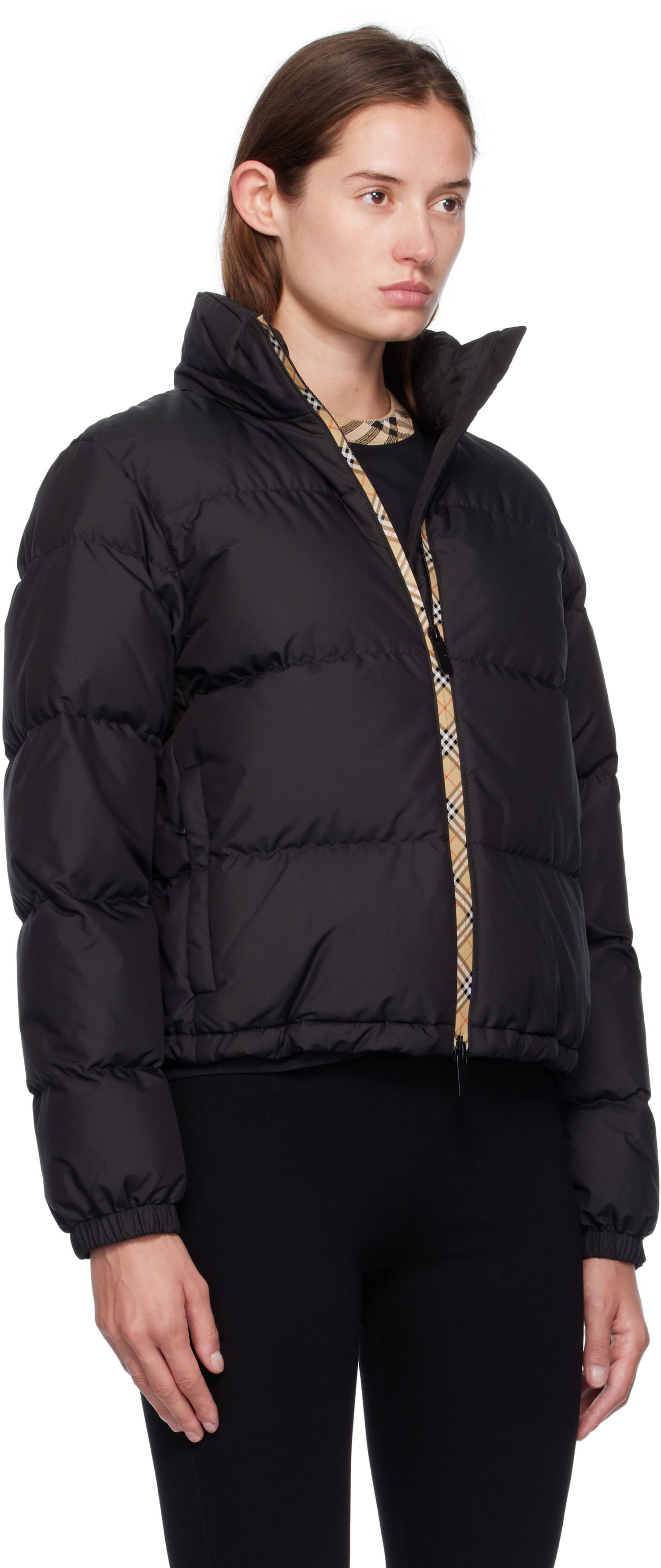 Пухо яке Burberry Ambleside Down Puffer Jacket Черно | 8113822, 1