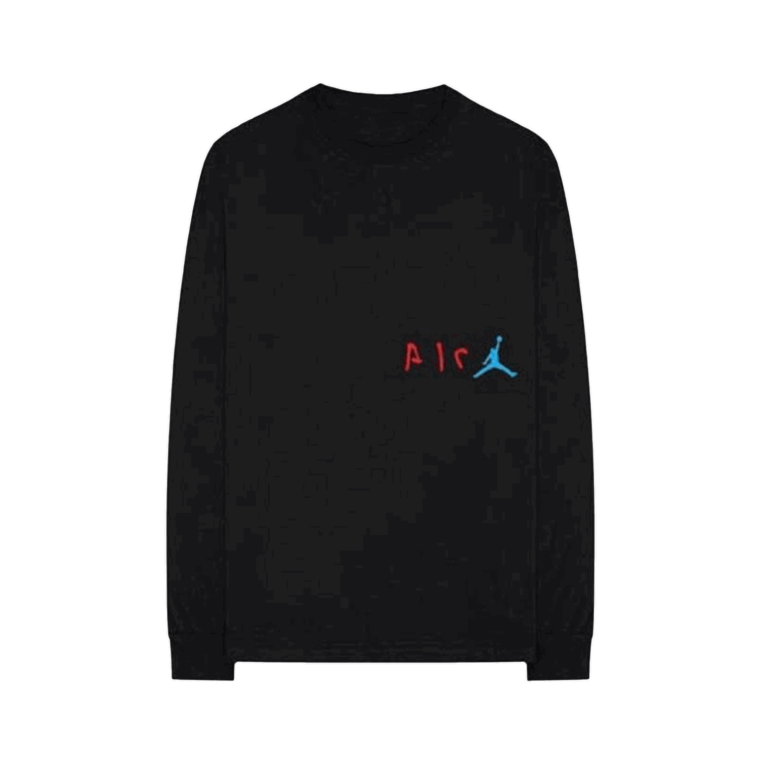 Тениска Cactus Jack by Travis Scott Air Jordan x Long-Sleeve T-Shirt I Черно | CI3648 010, 0