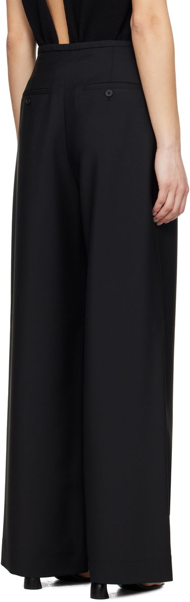Панталони Róhe Róhe Relaxed Drawstring Trousers Черно | 415-30-007, 2