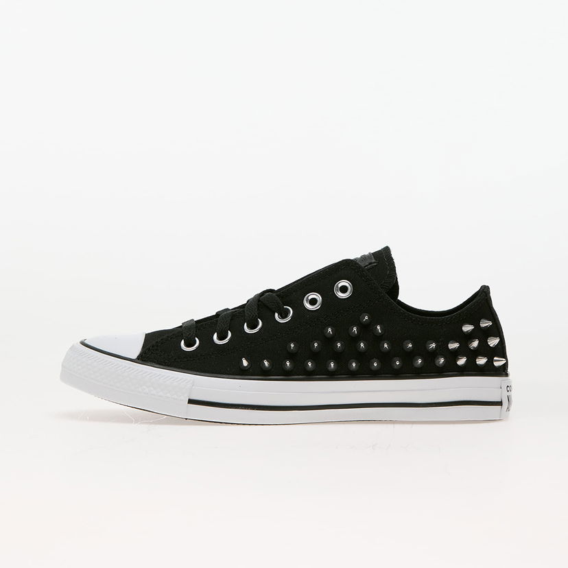 Кецове и обувки Converse Chuck Taylor All Star Studded Black/ Silver/ White W Черно | A06454C