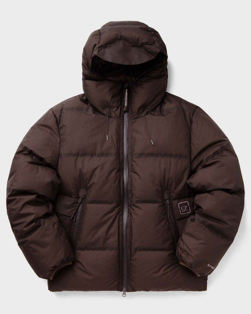 Пухо яке C.P. Company METROPOLIS SERIES PERTEX HOODED DOWN JACKET Кафяво | 17CLOW006A110033A-597