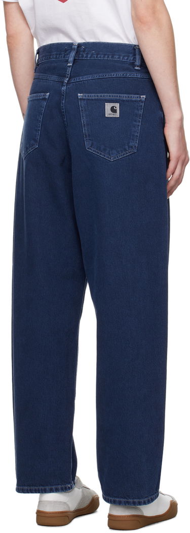 Дънки Carhartt WIP Work In Progress Blue Denim Loose-Fit Jeans Тъмно синьо | I033746 29L4J, 2