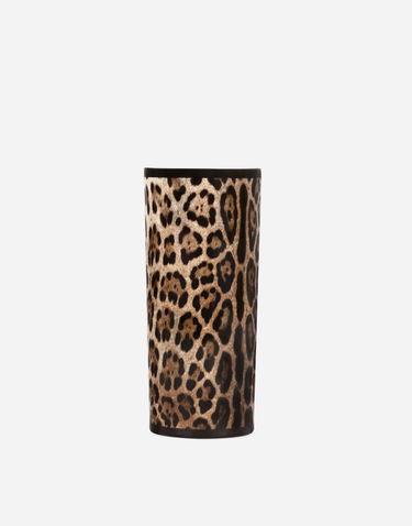 Домашен декор Dolce & Gabbana Dolce & Gabbana Leopard Print Cylindrical Porcelain Vase Onesize Многоцветен | TCC196TCAMWUL003, 3