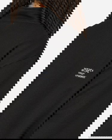 Суитчър WTAPS Depst Half-Zip Sweatshirt Black Черно | 241ATDT-CSM05 BLK, 5