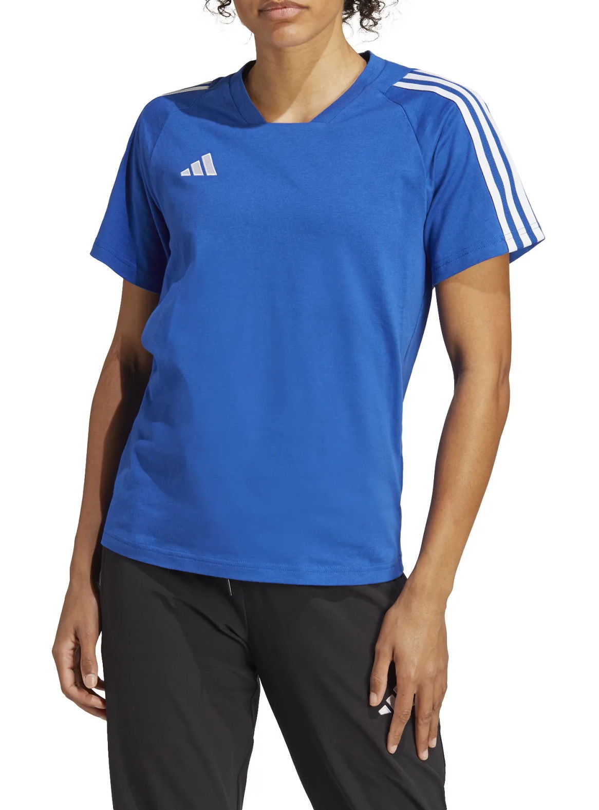 Тениска adidas Originals Tiro 23 Competition Cotton Синьо | ic4612, 0