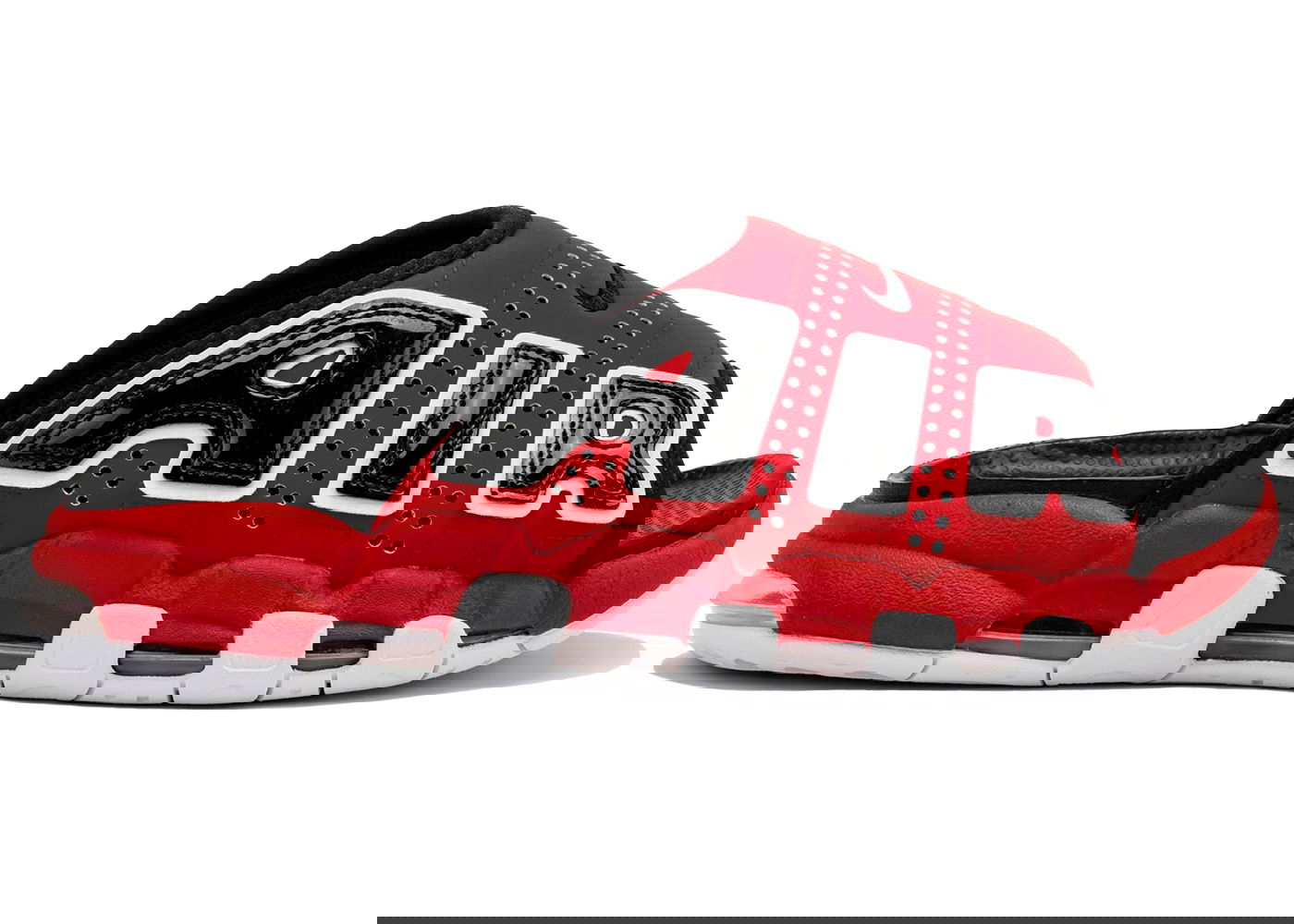 Кецове и обувки Nike Air More Uptempo Slide University Червено | FJ6035-600, 0