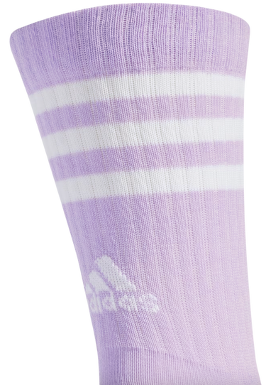 Чорапи adidas Performance 3-Stripes Cushioned Crew Socks - 3 Pairs Лилаво | JW2766, 2
