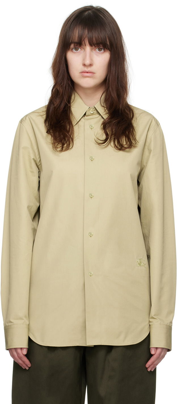 Риза Burberry EKD Shirt Бежово | 8076432, 0