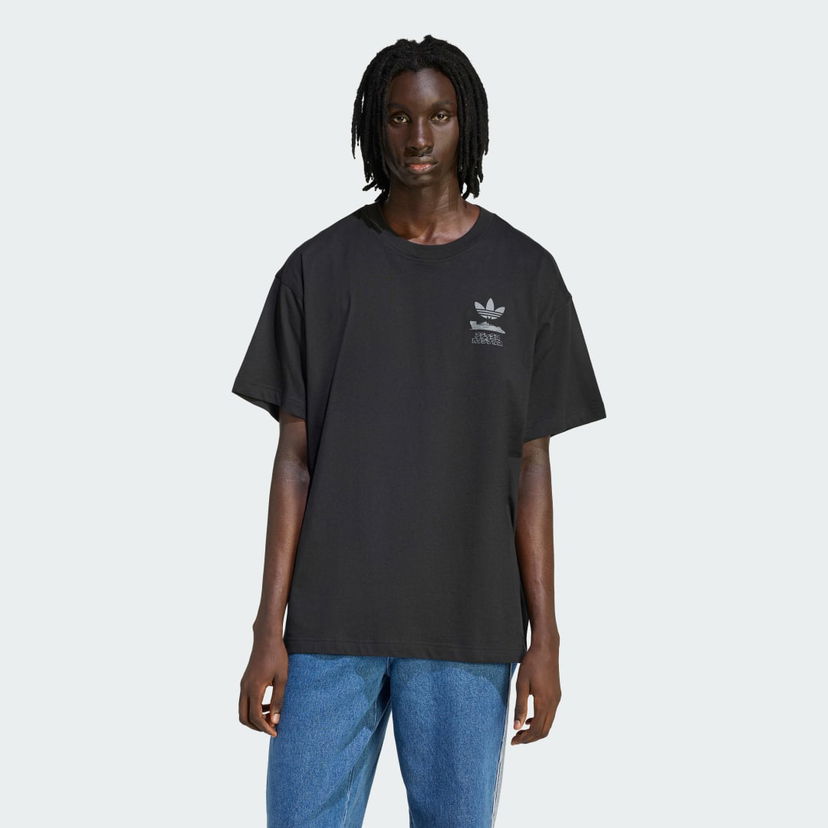 Тениска adidas Performance Racing Manga Graphic T-Shirt Черно | HY2086