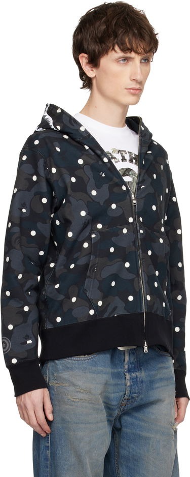 Суитчър BAPE ABC Dot Shark Full Zip Hoodie Многоцветен | 001ZPL801302M, 1