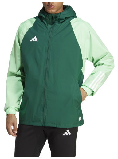 Яке adidas Originals Tiro 23 Competition All-Weather Jacket Зелено | ic4570