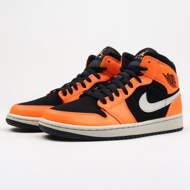 Кецове и обувки Jordan Air Jordan 1 Mid "Black Cone" Оранжево
 | 554724-062, 1
