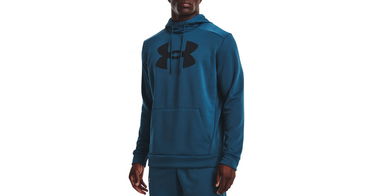 Суитчър Under Armour Hoodie Armour Fleece Big Logo Синьо | 1373352-437, 1
