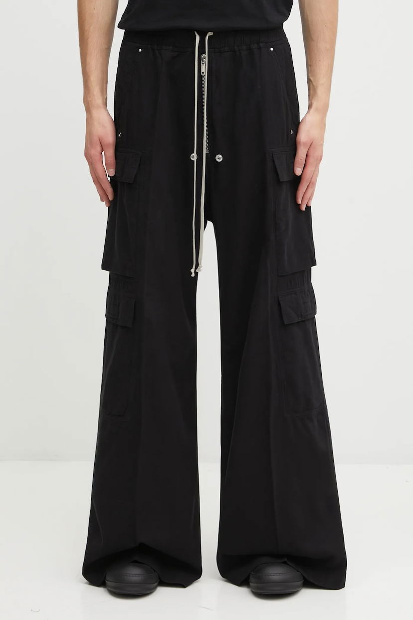 Карго панталони Rick Owens Rick Owens DRKSHDW Double Cargo Jumbo Belas Cargo Pants Черно | DU02E7398.CFL