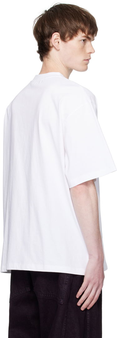 Тениска We11done Multi Rainbow Logo T-Shirt Бяло | WD-TT2-25-755-U-WH, 2