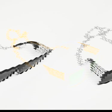 Слънчеви очила Urban Classics Sunglasses Zakynthos With Chain Черно | TB4236 Black/ Gold, 2