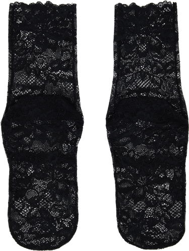 Чорапи UNDERCOVER UNDERCOVER Floral Lace Socks Черно | UC1E1L04, 1