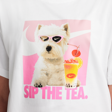 Тениска Nike Girls' T-Shirt Бяло | HQ2337-100, 1