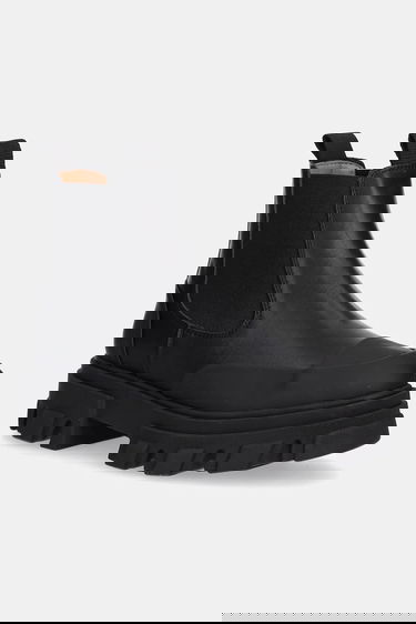 Кецове и обувки GANNI GANNI Cleated Low Chelsea Boots Черно | S3237, 0
