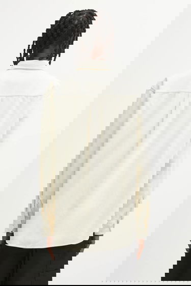 Риза Carhartt WIP Long Sleeve Flint Corduroy Button-Up Shirt with Chest Pocket Бежово | I035837-1NG.XX, 4