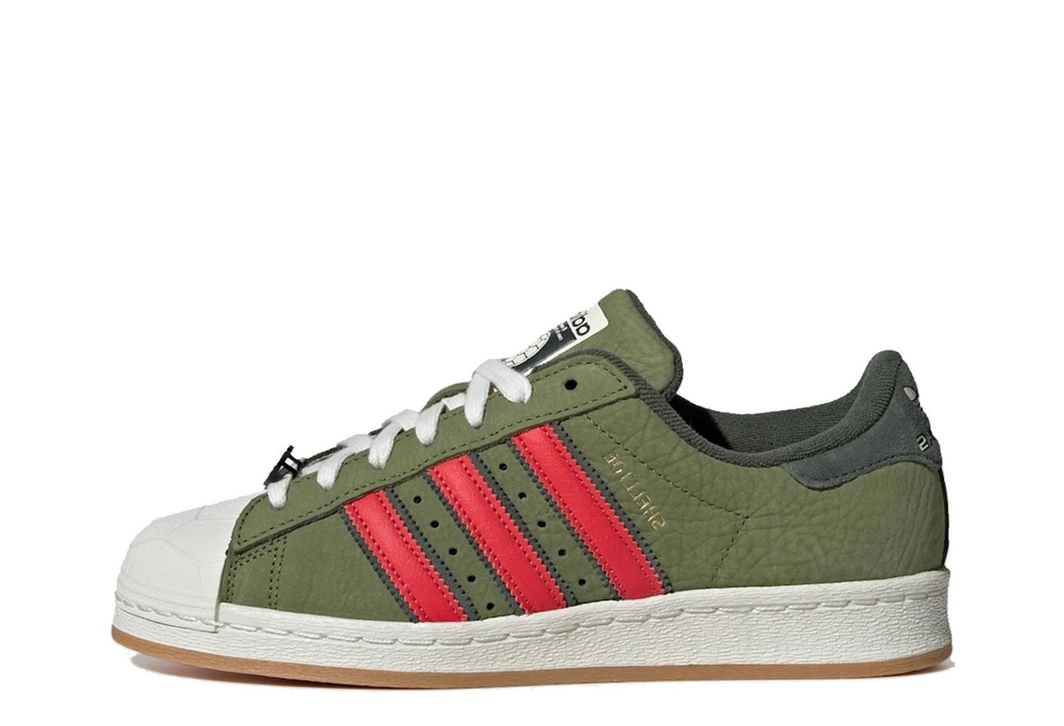 Кецове и обувки adidas Originals Teenage Mutant Ninja Turtles x Superstar Зелено | IF9280, 1