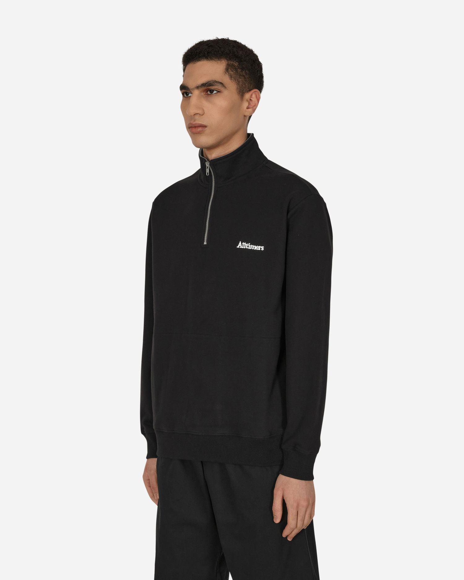 Суитчър Alltimers Broadway Quarter Zip Sweatshirt Черно | PN1731 001, 1